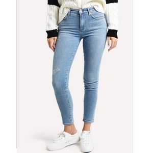 Agolde SOPHIE Midrise Distressed Ankle Skinny Jean